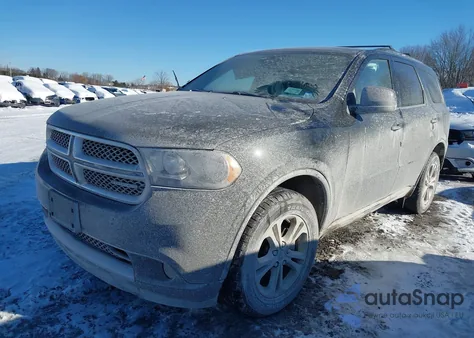 2012 Dodge Durango Sxt from USA, damaged, VIN 1C4RDJAG6CC147603